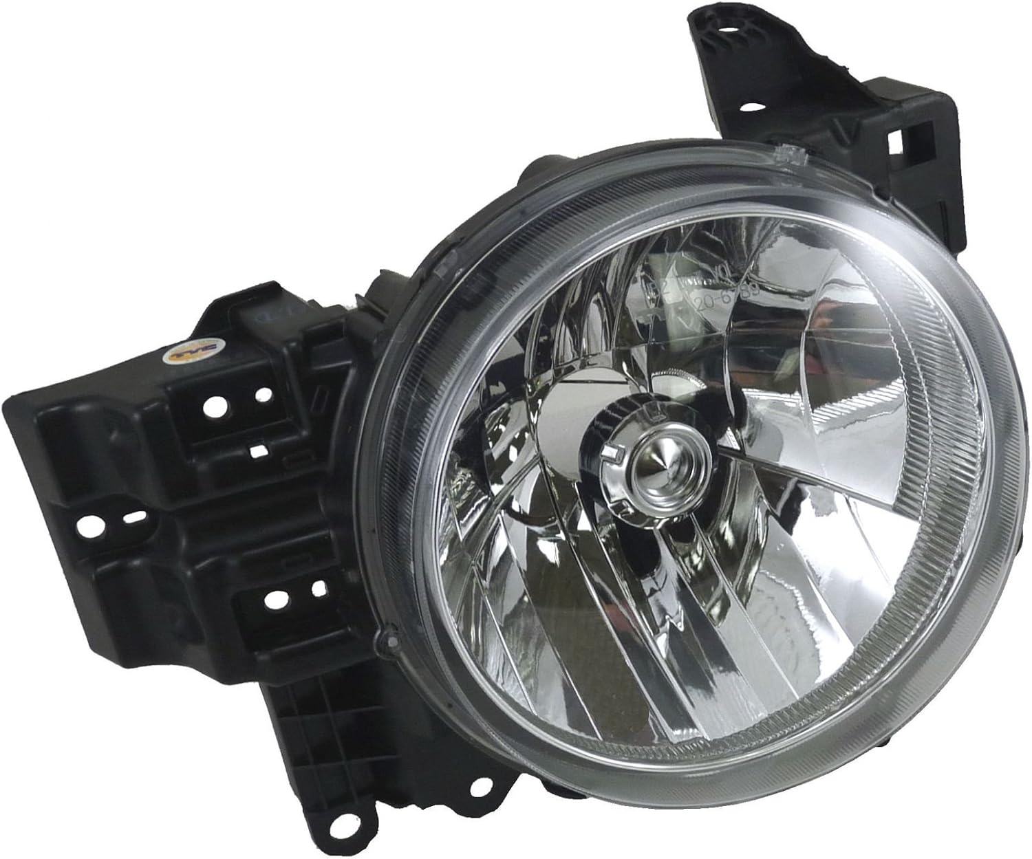 TRQ Driver and Passenger Side Headlight Assembly Set Halogen for 2007-2014 Toyota FJ Cruiser