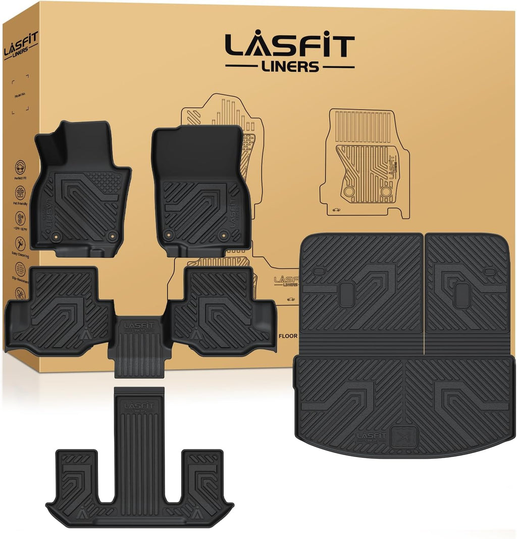 LASFIT Floor Mats & Backrest Mats & Cargo Mats