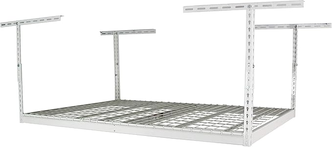 MonsterRax Overhead Garage Storage Racks 4x6 Ceiling Mounted Shelving, by MonsterRAXStorageSolutions