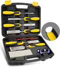 dowell 10pcs wood chisel tool set sturdy chisel, main product view