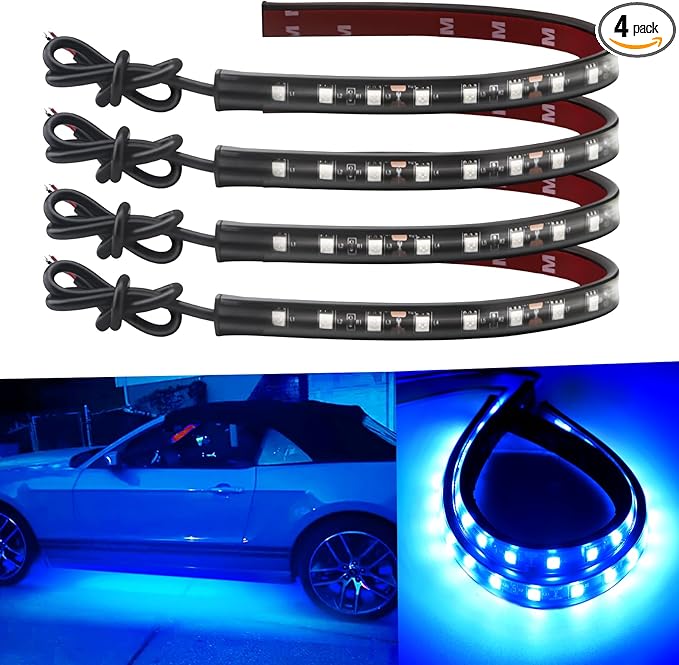 Keiurot 12V Led Light Strip 32CM Waterproof Light Strips by Keiurot