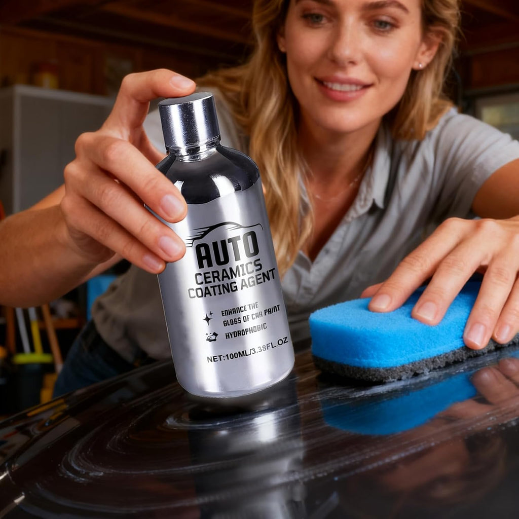 Automotive Nano-Ceramic Coating, Scratch-Filling Finish, 100ml, Car Truck Paint Sealant, Anti-Rust Scratch Guard, Effortless Application Process, For Vehicle Care