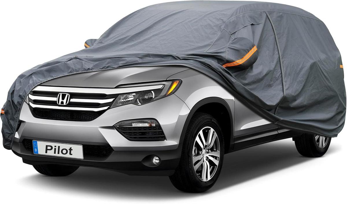 Premium Car Cover Custom Fit Honda Pilot, 16 Layers Heavy Duty Car Cover