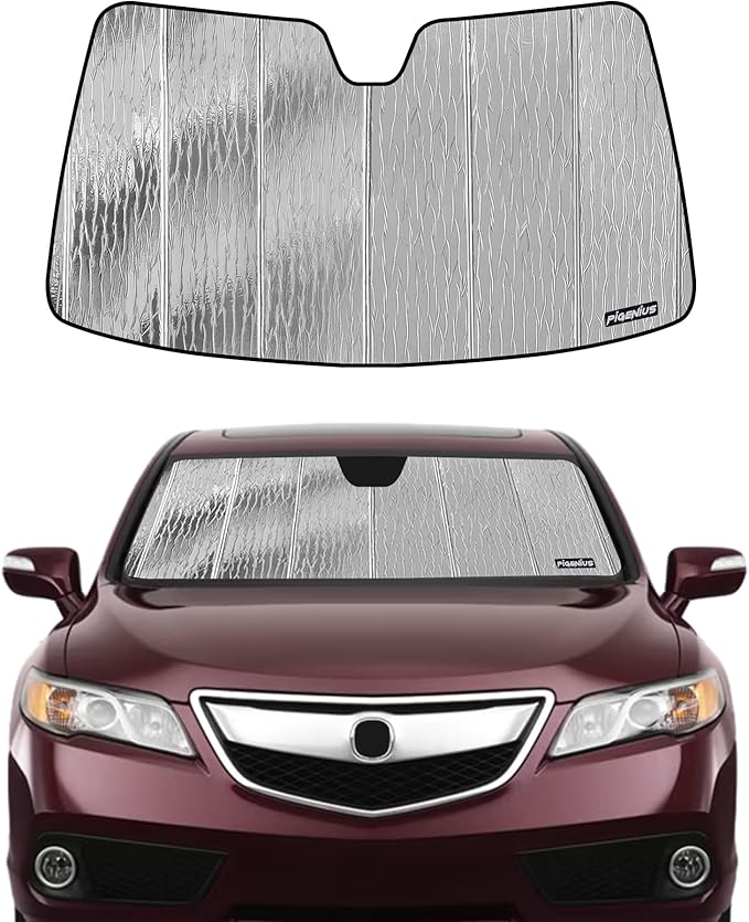 Windshield Sun Shade for Acura RDX 2013-2018, Front Window Sunshade Shield by Pigenius