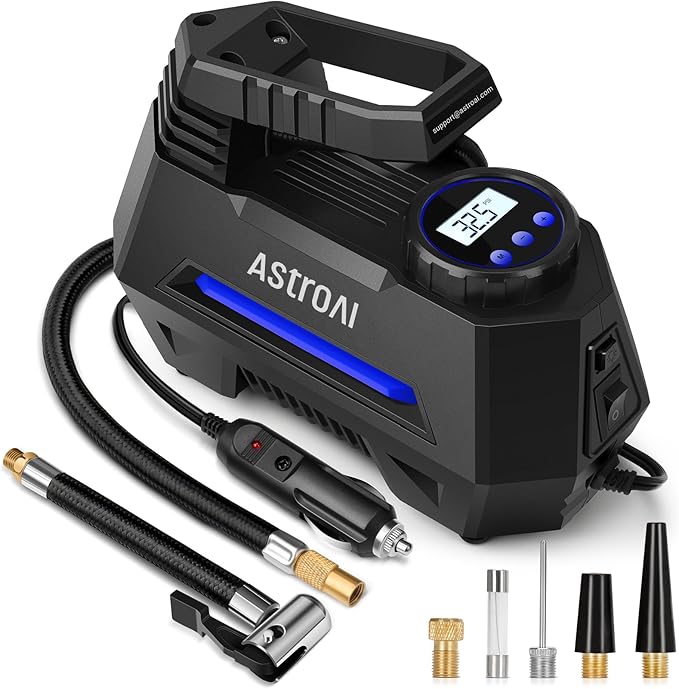 AstroAI Tire Inflator Portable Air Compressor Tire Air Pump
