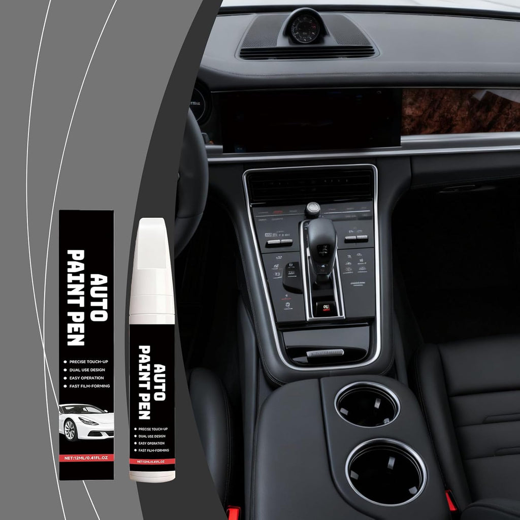Car Scratch Remover Pencil: 12ML Quick Repair Tool, Auto Paint Correction Applicator | Finishing Renewal Aid For Au Panels
