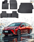 Floor Mats Cargo Liner for Toyota Prius 2023 2024 2025, All Weather Car Floor by DrCarNow