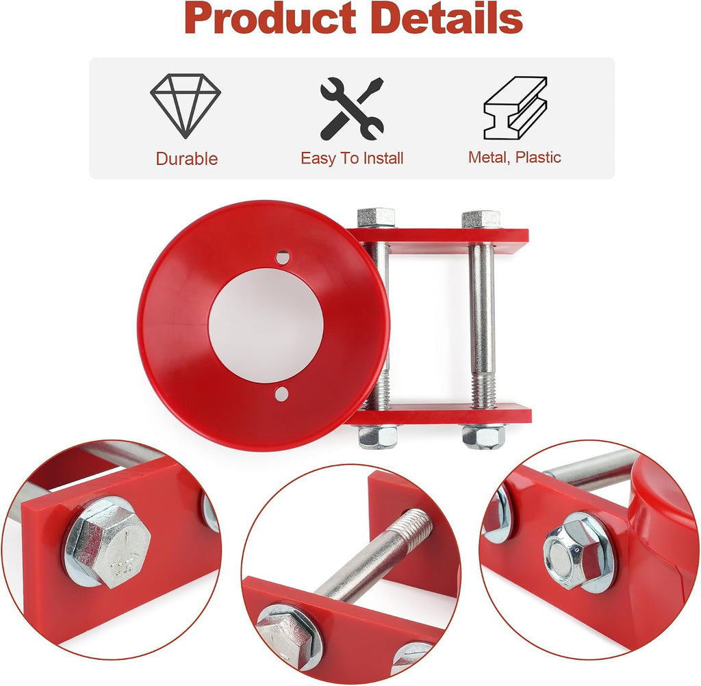 Ultimate 5th Wheel Connection | Ball Funnel Kingpin Coupler Block 3244 for Andersen Hitches