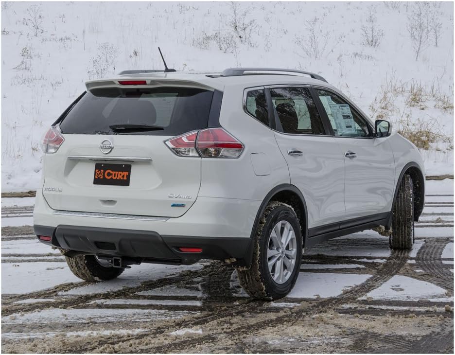 CURT Class 3 Trailer Hitch Bundle with Wiring for 2008-2016 Nissan Rogue - 13204 & 56033