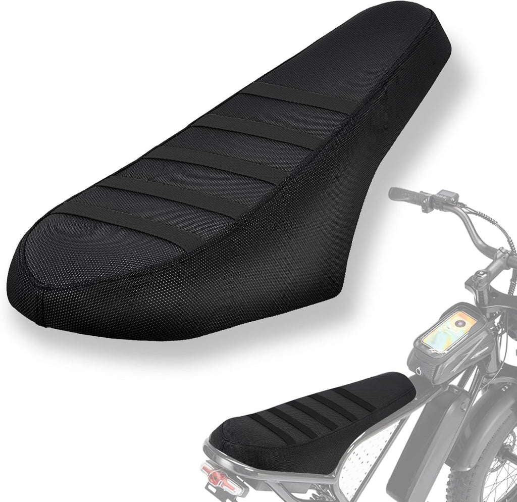 Non-Slip Seat Cover Compatible Fit for Ridstar Q20/Q20 Pro Lite EBike E-Bike, Electric Bike Soft Seat Cover Black