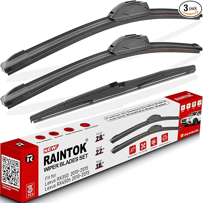Windshield Wiper Blades Replacement by RAINTOK