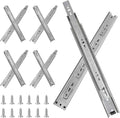 18 inch drawer slides 4 pairs (8pcs) full, main product view