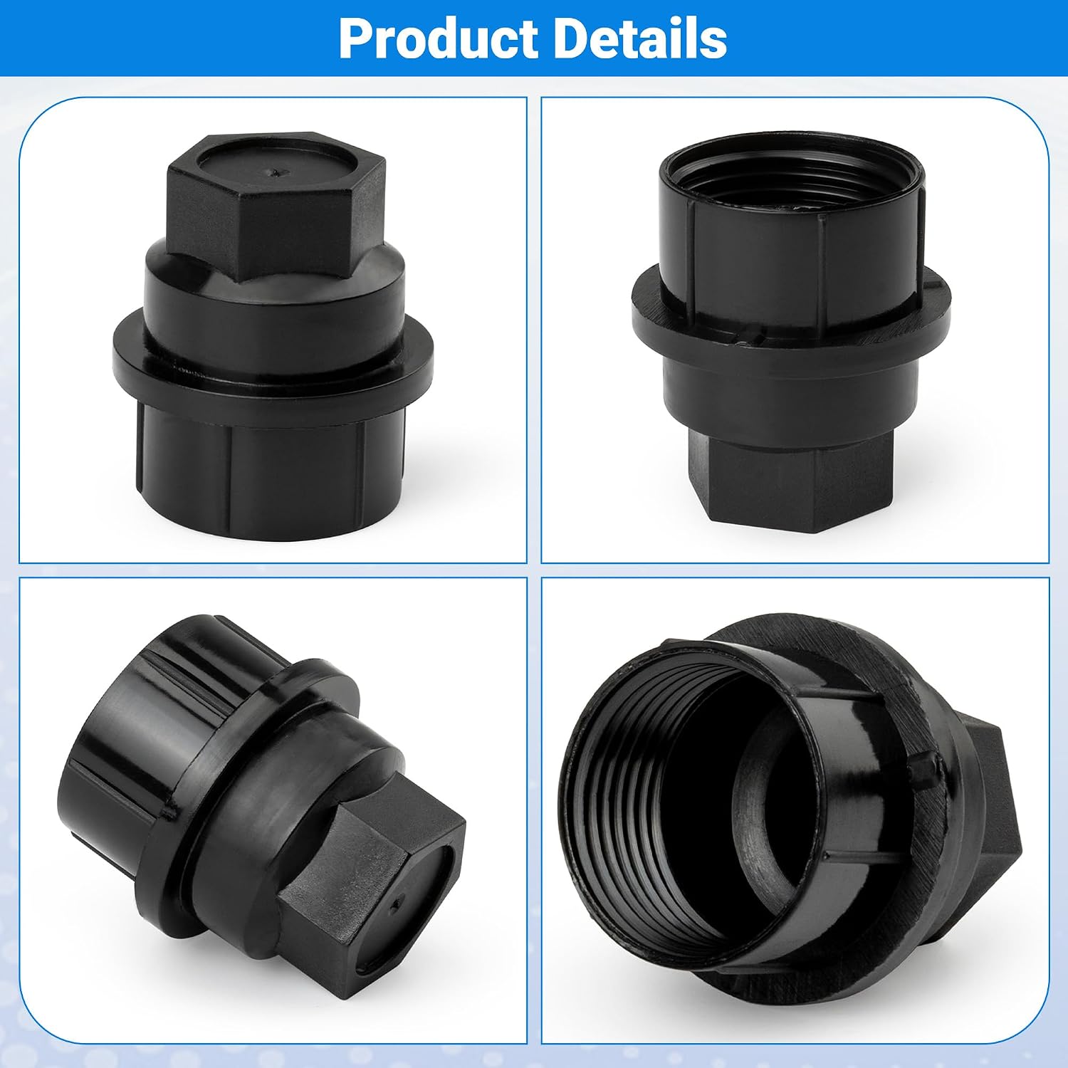 24pcs 15646250 611607 Lug Nuts Plastic Cover Wheel Center Cap for Cadillac Escalade, for Chevrolet Avalanche 1500 for C1500 C2500 C3500 Tahoe, for GMC K1500 K2500 K3500 for Savana 1500 2500 3500 Yukon