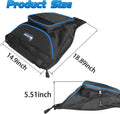 RZR Storage Bag,Center Seat Storage Bag,Universal RZR Accessories fits for Polaris Razor 570 800 S 900 1000 XP (Black)