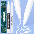 ARTISTRO Oil-Based Tire Paint Pens (White, 2 Pack)