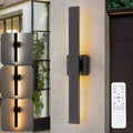 Modern Outdoor Wall Light 3CCT Dimmable LED Outdoor Sconce Lights