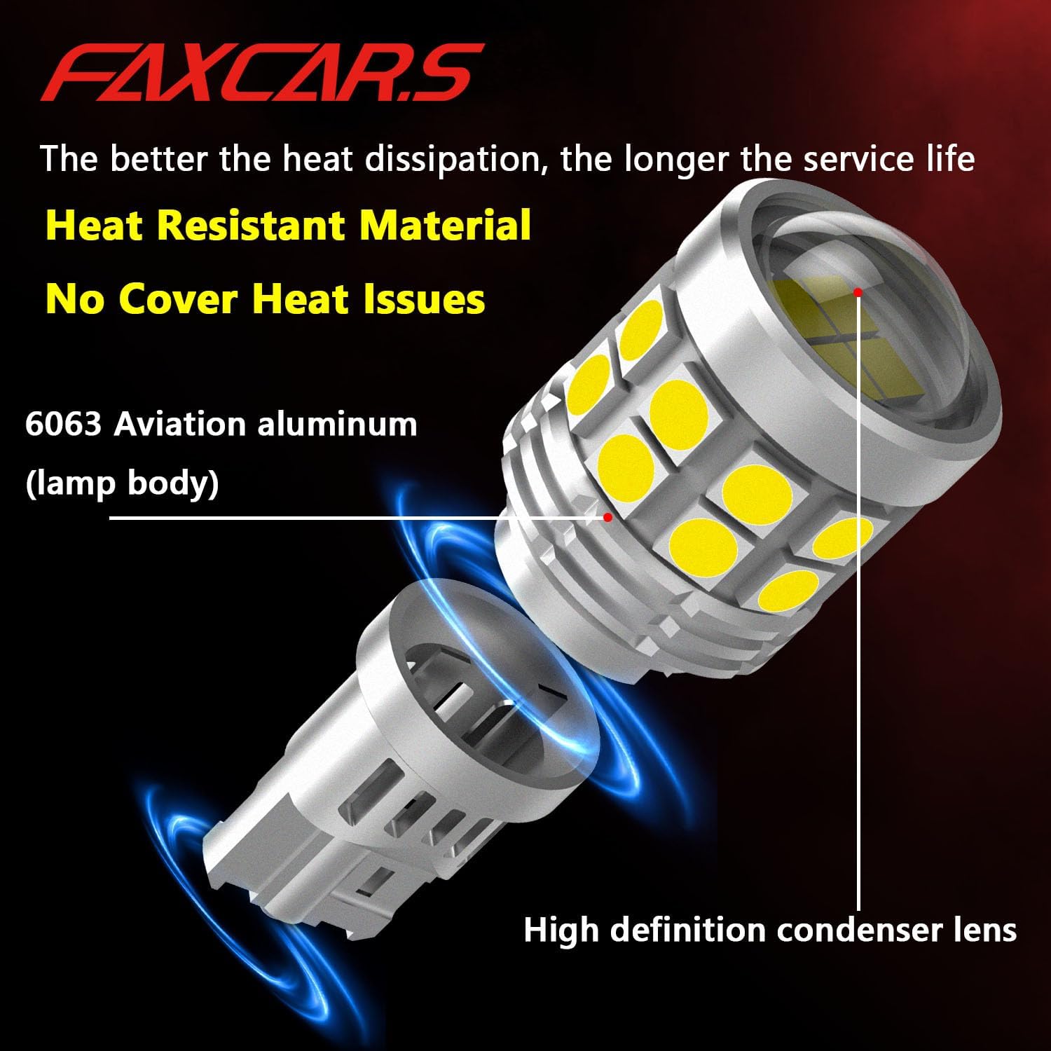 921 W16W LED Backup Light Bulbs for Toyota Tacoma 2001-2019 2020 2021 2022 2023 Reverse Lamp, 6000K Cool White Super Bright 912 OEM Replacement Plug and Play SMD 3030, Pack of 2