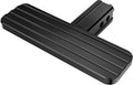 RENO Hitch Step, Rear Bumper Guard Protector Compatible with 2" Receiver Truck Car SUV Vehicles Bumper Step (Aluminium, Black, 1Pack)