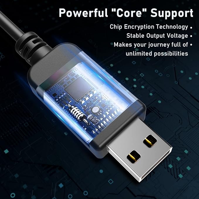 Radar Detector Cable, USB to RJ11 Plug Cable, - Image 2