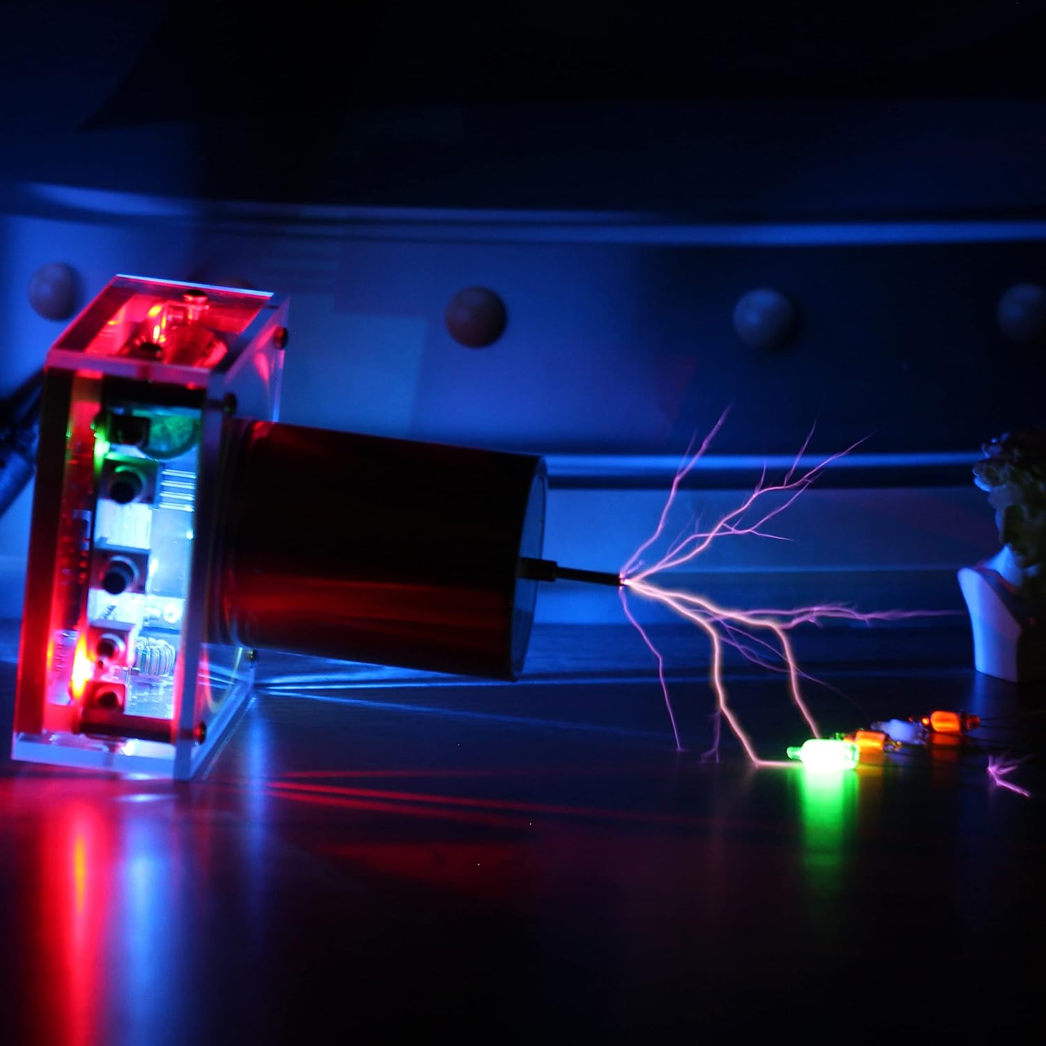 Joytech Tesla Coil Wireless Transmission Demonstration Tool Lamp Neon Light YS13