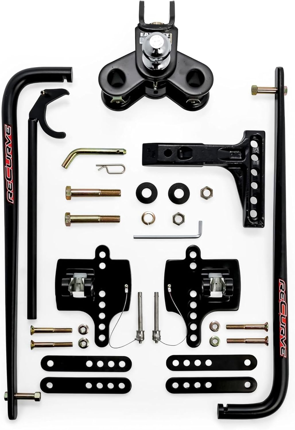 Camco Eaz-Lift ReCurve R3 Weight Distribution Hitch, 1200 lb Kit with 2 5/16″ Ball