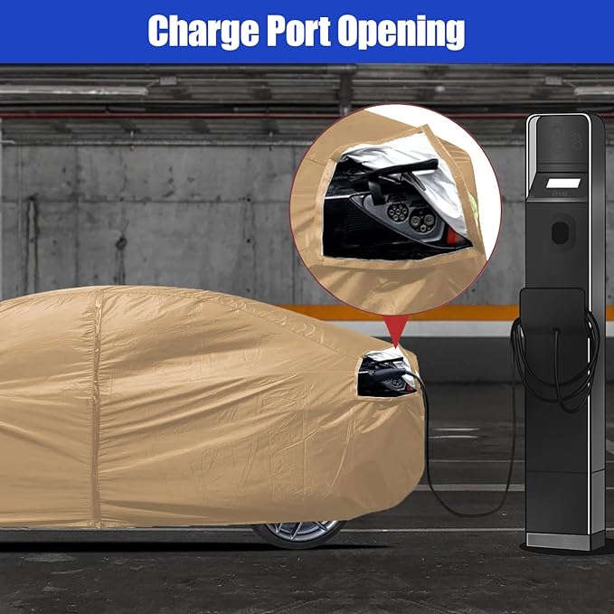 Heavy Duty Outdoor Car Cover Custom Fit - Image 4