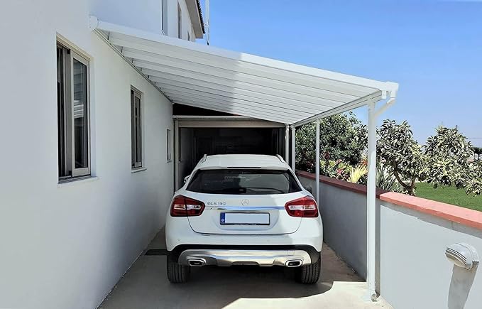 Palram - Canopia Feria 13 Ft. x 20 Ft. Carport Aluminum Metal Frame and - Image 4