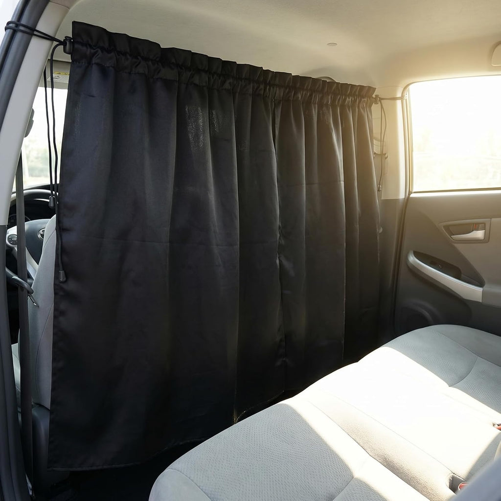 3Pcs Car Privacy Curtain, Car Window Shades | Universal Car Window Shades Light Blocking Sunshades, Side Window Covers Car Interior Accessories for Sleeping Traveling