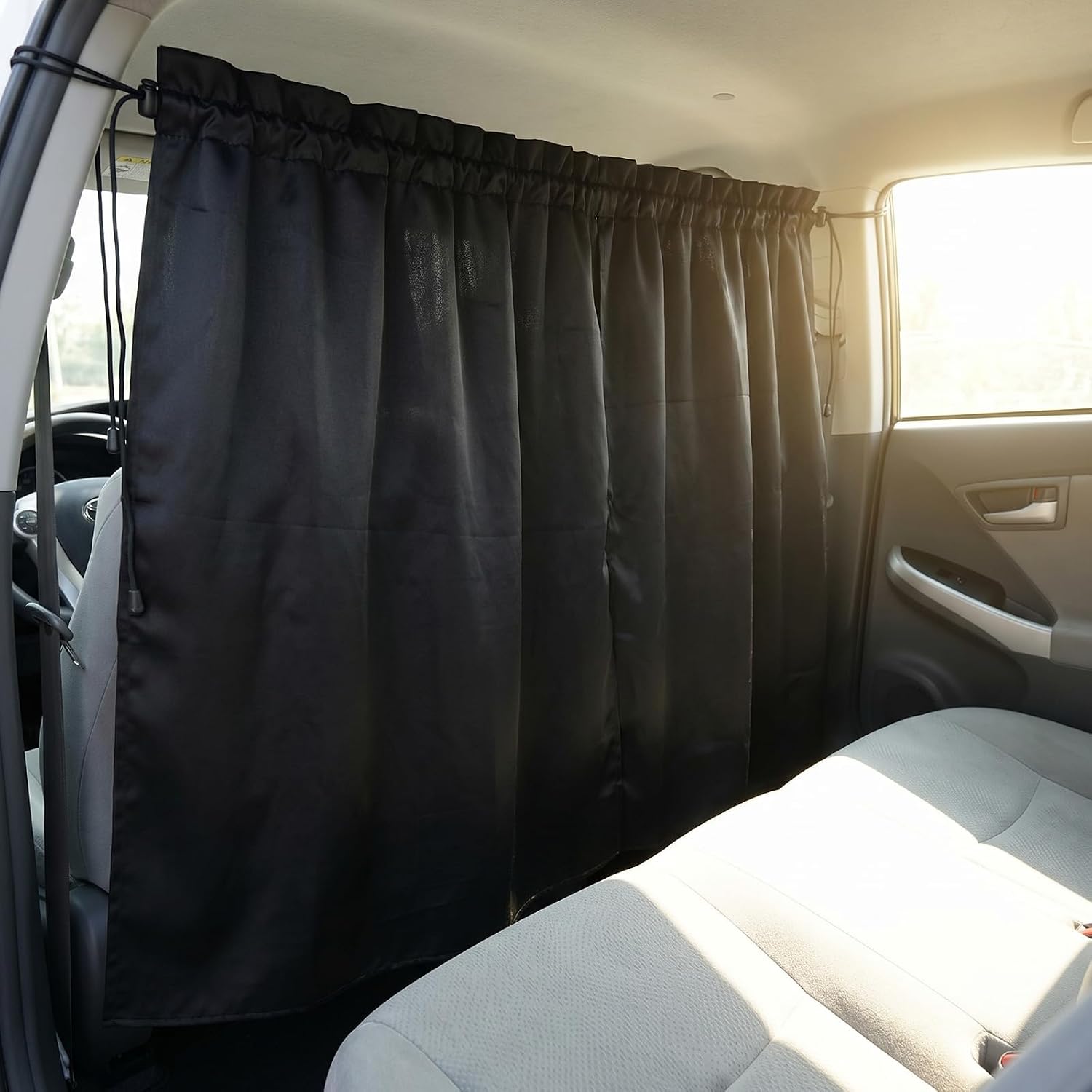3Pcs Car Privacy Curtain, Car Window Shades | Universal Car Window Shades Light Blocking Sunshades, Side Window Covers Car Interior Accessories for Sleeping Traveling