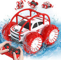 MaxTronic Amphibious Remote Control Car, Rechargeable RC Cars Toy 360° Flips by MaxTronic
