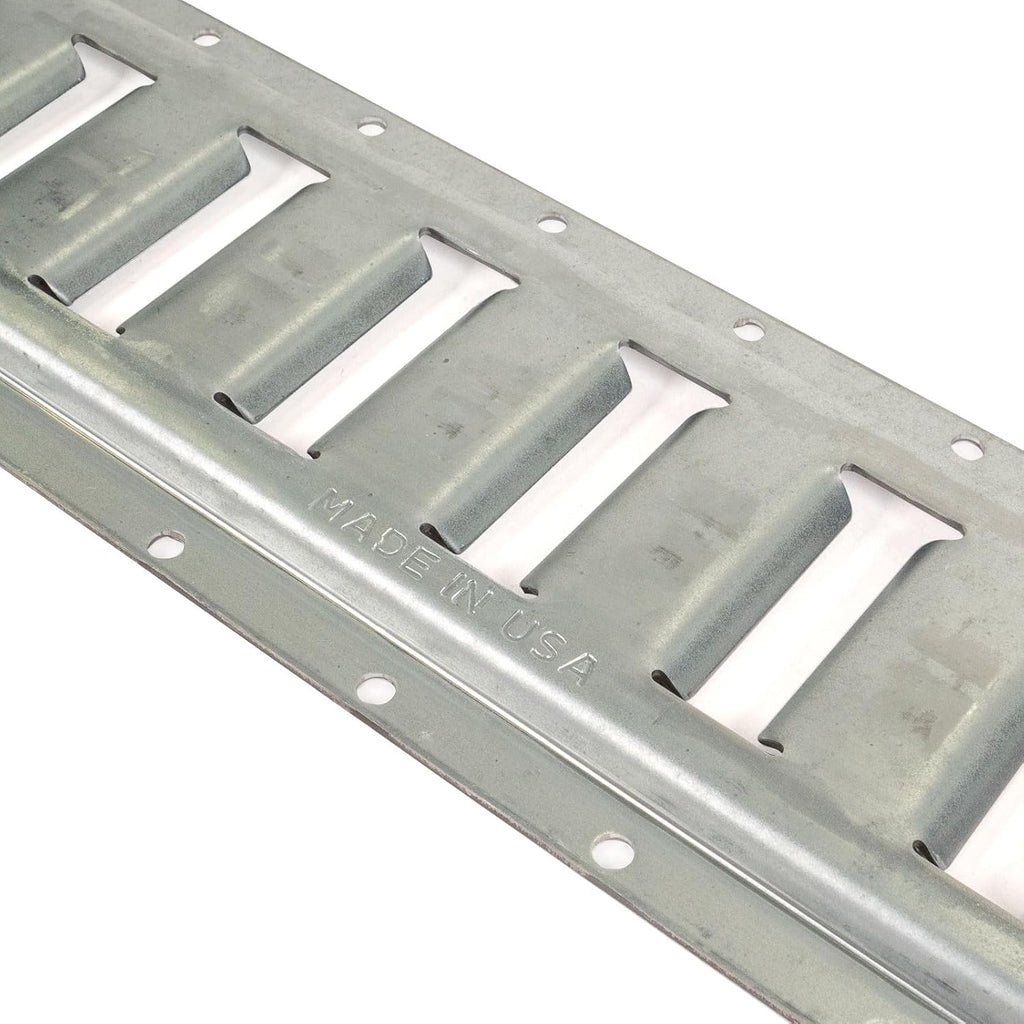 US Cargo Control E Track, Made in USA, 12 Gauge Steel 5 FT Galvanized E Track