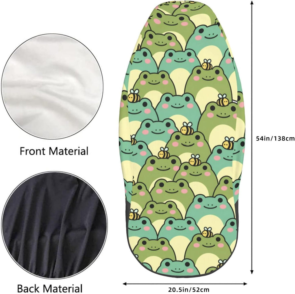 delerain car seat covers set 2pcs, cute chubby, package contents