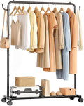 homde portable clothes rack for bedroom: 4 lockable, main product view