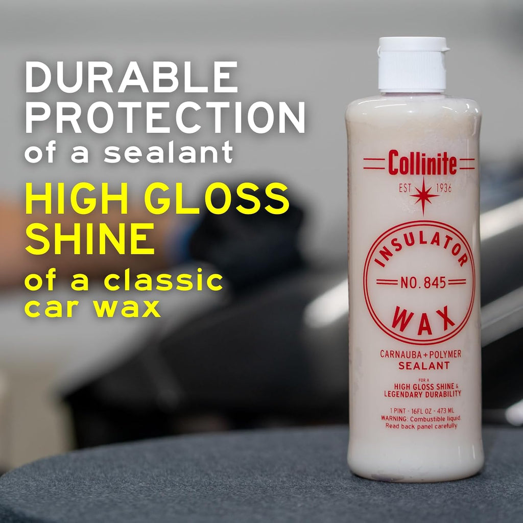 Collinite 325 Auto Cleaner Wax and 845 Insulator Wax Bundle