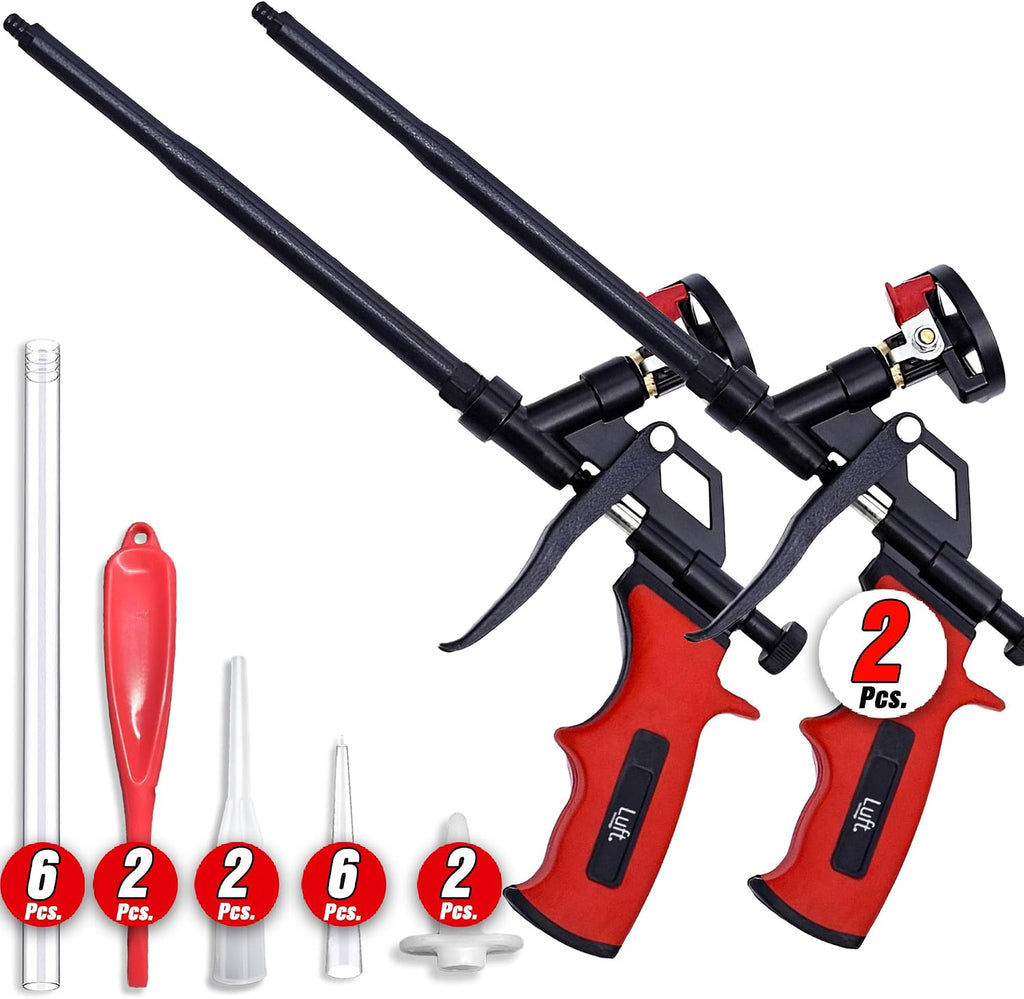 professional expanding foam spray gun, 2 insulation guns, main product view