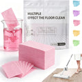 Multi-Surface Floor Cleaner Tablet, Concentrated Mopping Cleaning Tablets for Wood, Luxury Vinyl Plank, Laminate & Tile Flooring, Deep Clean Stain Remover Strips (Peach & Hibiscus Scent,100)