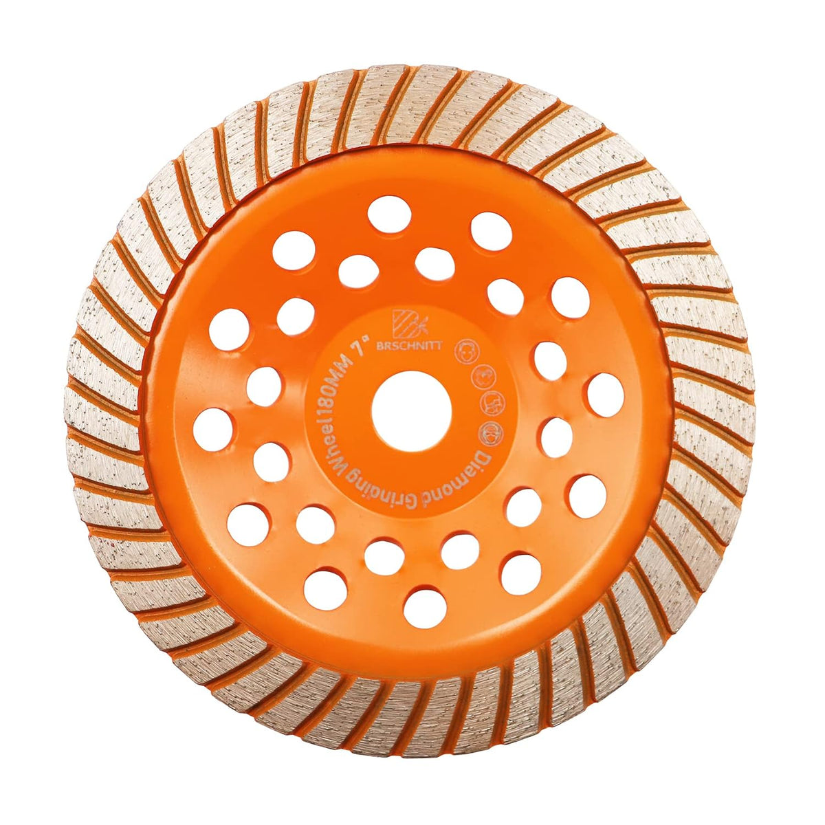 concrete diamond turbo grinding cup wheel,brschnitt 7 inch, main product view