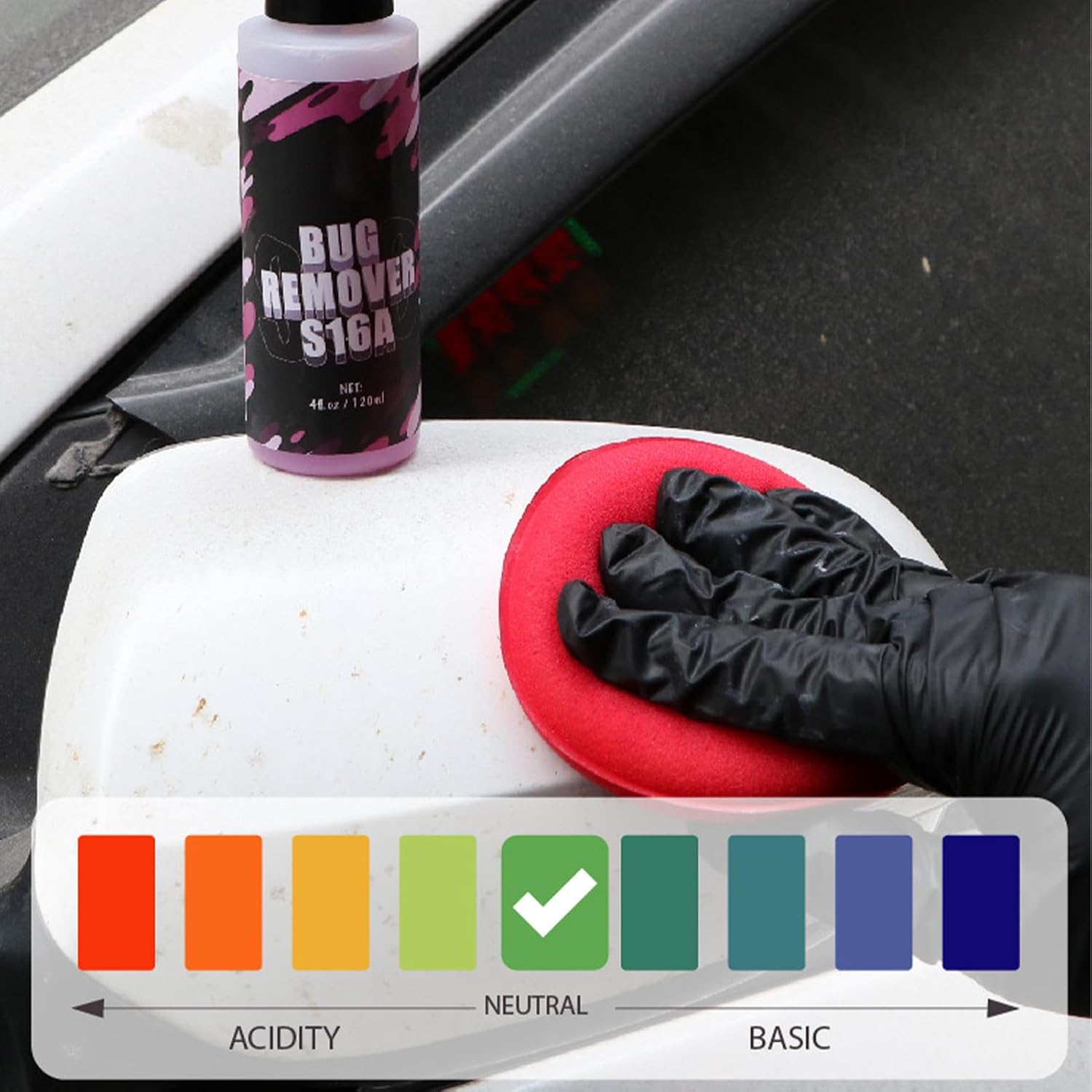 Tar Remover for Cars | Windshield Washer Fluid Concentrate,120Ml Quick-Dissolving Detailing Cleaner for Truck Body Panels Auto Trim Windshield Automotive Vehicle