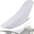 Universal DirtBike Motorcycle Seat Cover Particle Surface White - for Most Dirt Pit Bike Motocross Off Road Enduro|Soft|Non-Slip|Weather-Resistant|Durable Design|Precise Fit