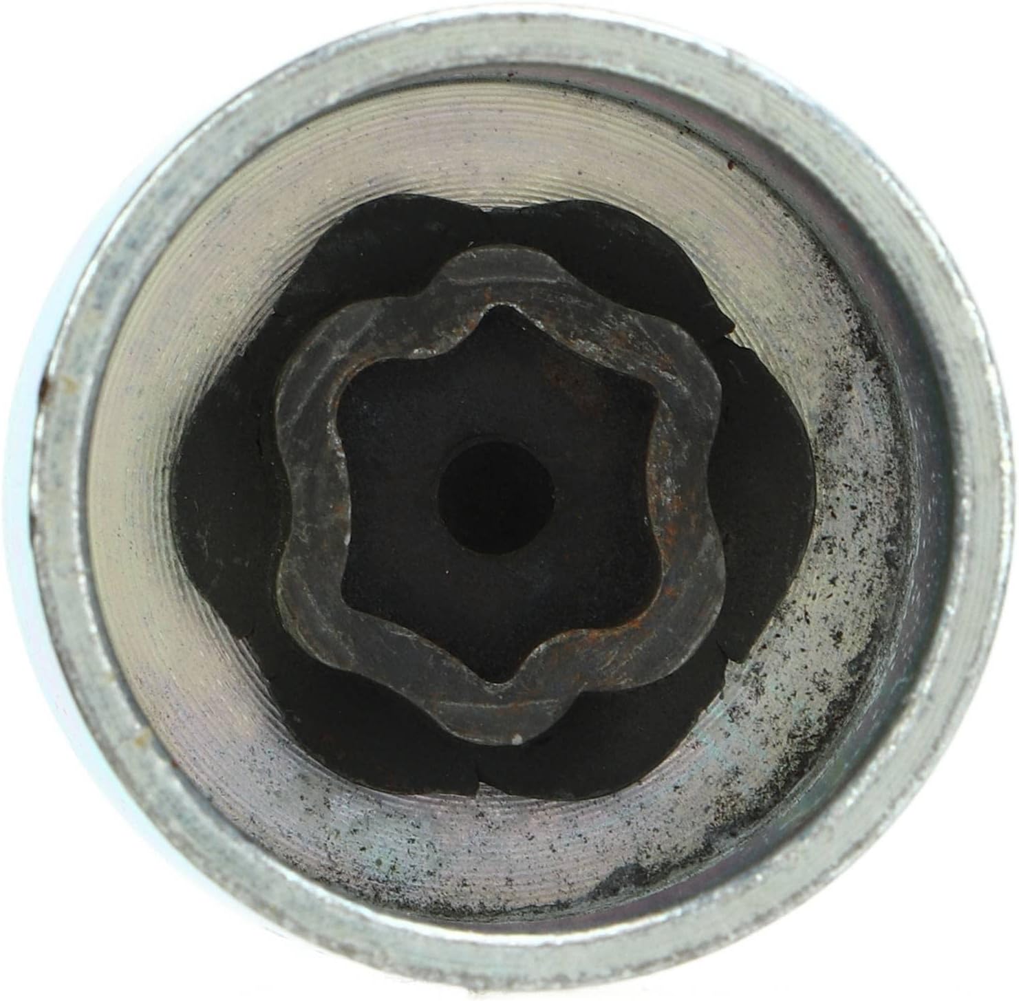 Oumefar Wheel Lock Lug Nut Remover Tool, Metal Wheel Lock Key Anti Theft Lugnut Socket Replacement for Car 1 3 5 6 7 Series X1 X2 X3 X4 X5 X6 Z4 (053)