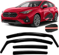 in Channel Rain Guards Fit for 2017-2025 Subaru Impreza Hatchback, Crosstrek