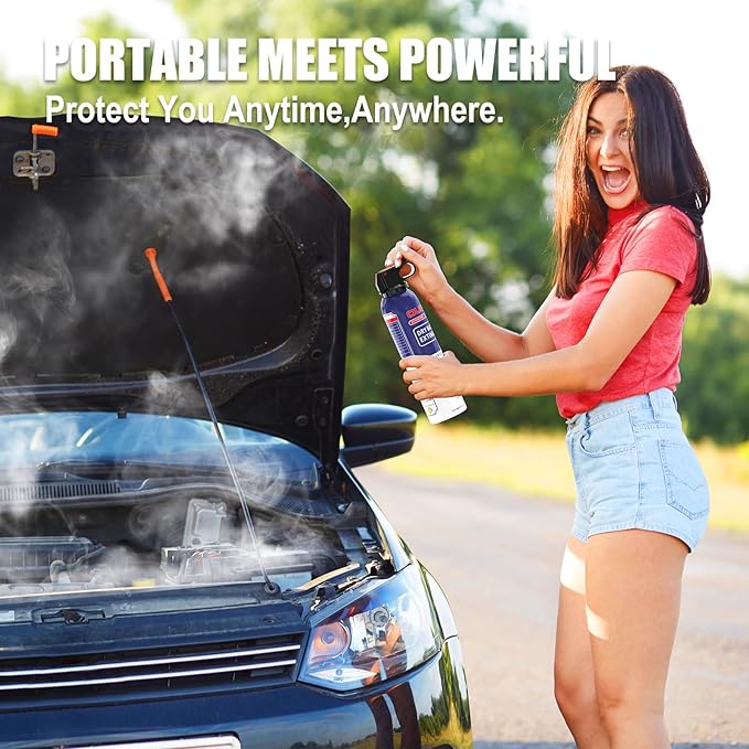 Fire Extinguisher for Home & Vehicle - 600g Fire Extinguisher | Grease & - Image 6
