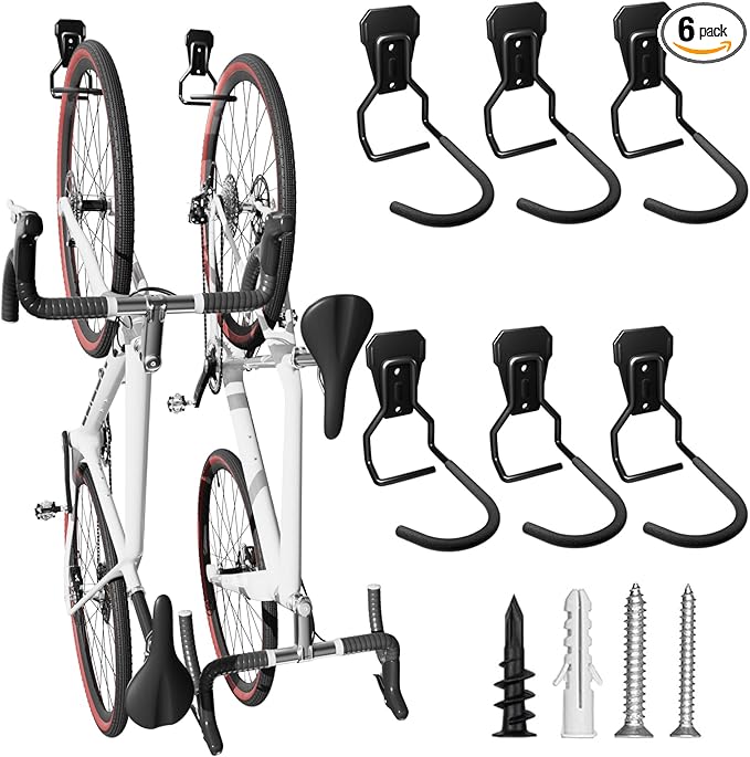 Wall Mount Bike Hooks Bike Hooks by Wallavant