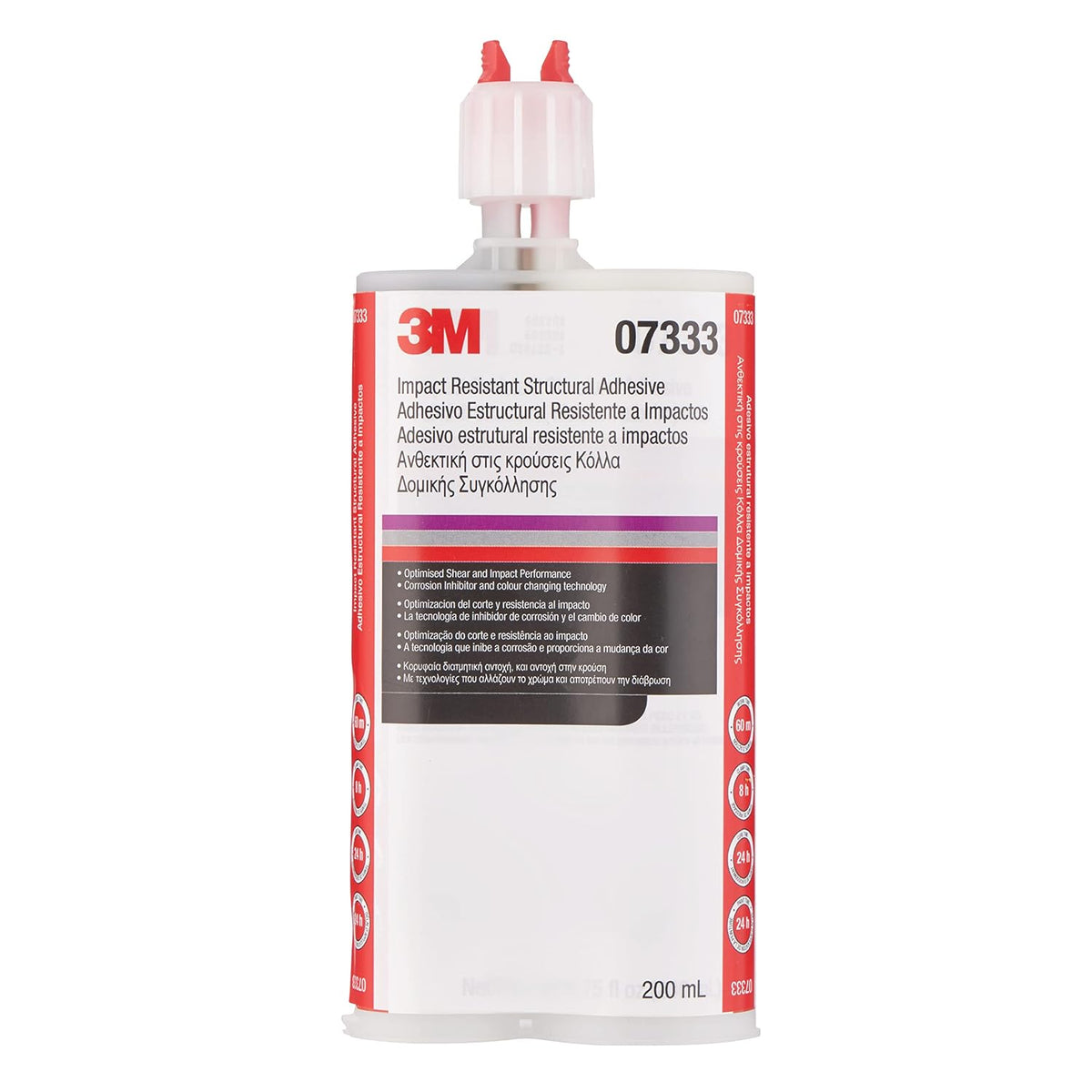 3m impact resistant structural adhesive, 07333, two-part epoxy, main product view