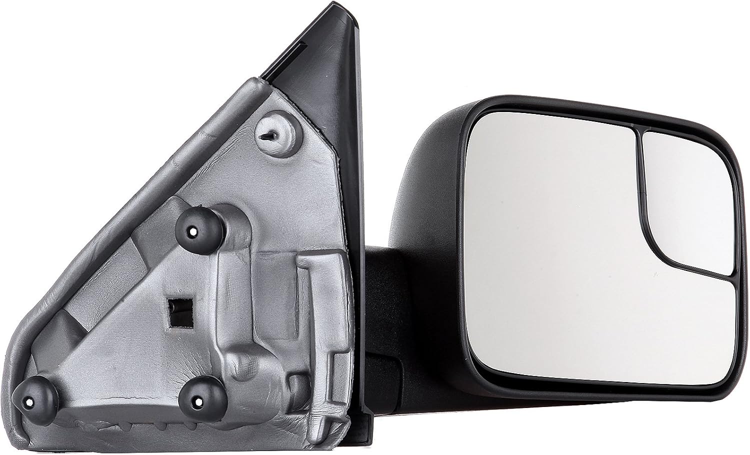 A Pair Towing Mirrors Fits 2002-2008 for Dodge for Ram 1500 2003-2009 for Dodge for Ram 2500/3500, Manual Adjusted View Mirror