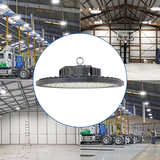 2 Pack UFO LED High Bay Light 150W, 21000 LM, 5000K - Image 7