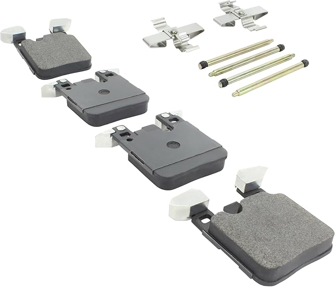Premium Semi-Metallic Rear Brake Pads Compatible - Image 2