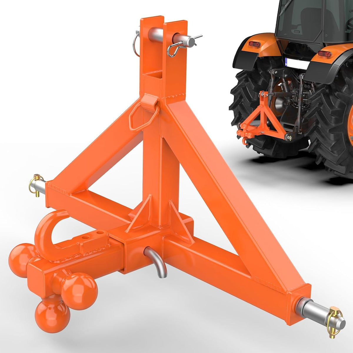 3 point 2" trailer hitch receiver and towing, main product view