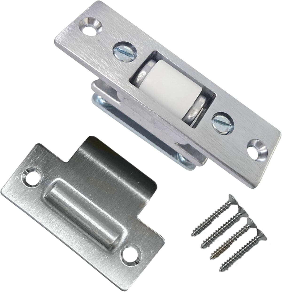 qcaa heavy duty solid brass adjustable silent roller, main product view