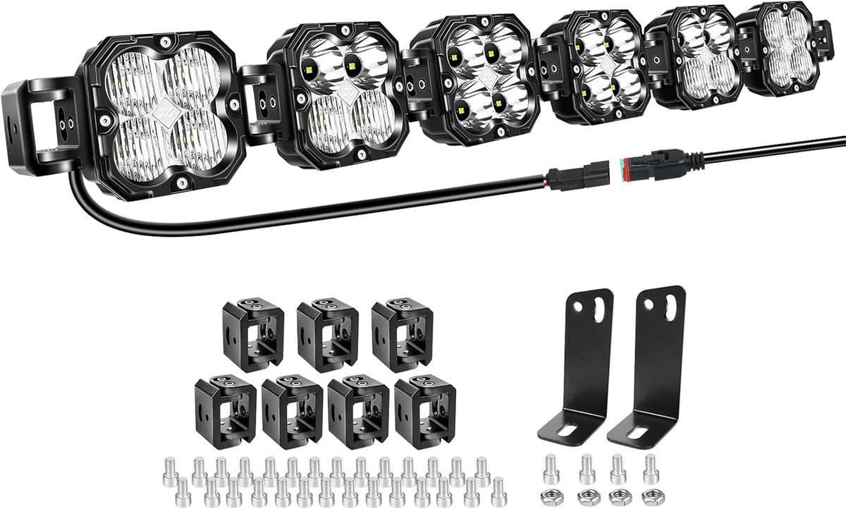 willpower 40 inch 180w straight curved adjustable &, main product view